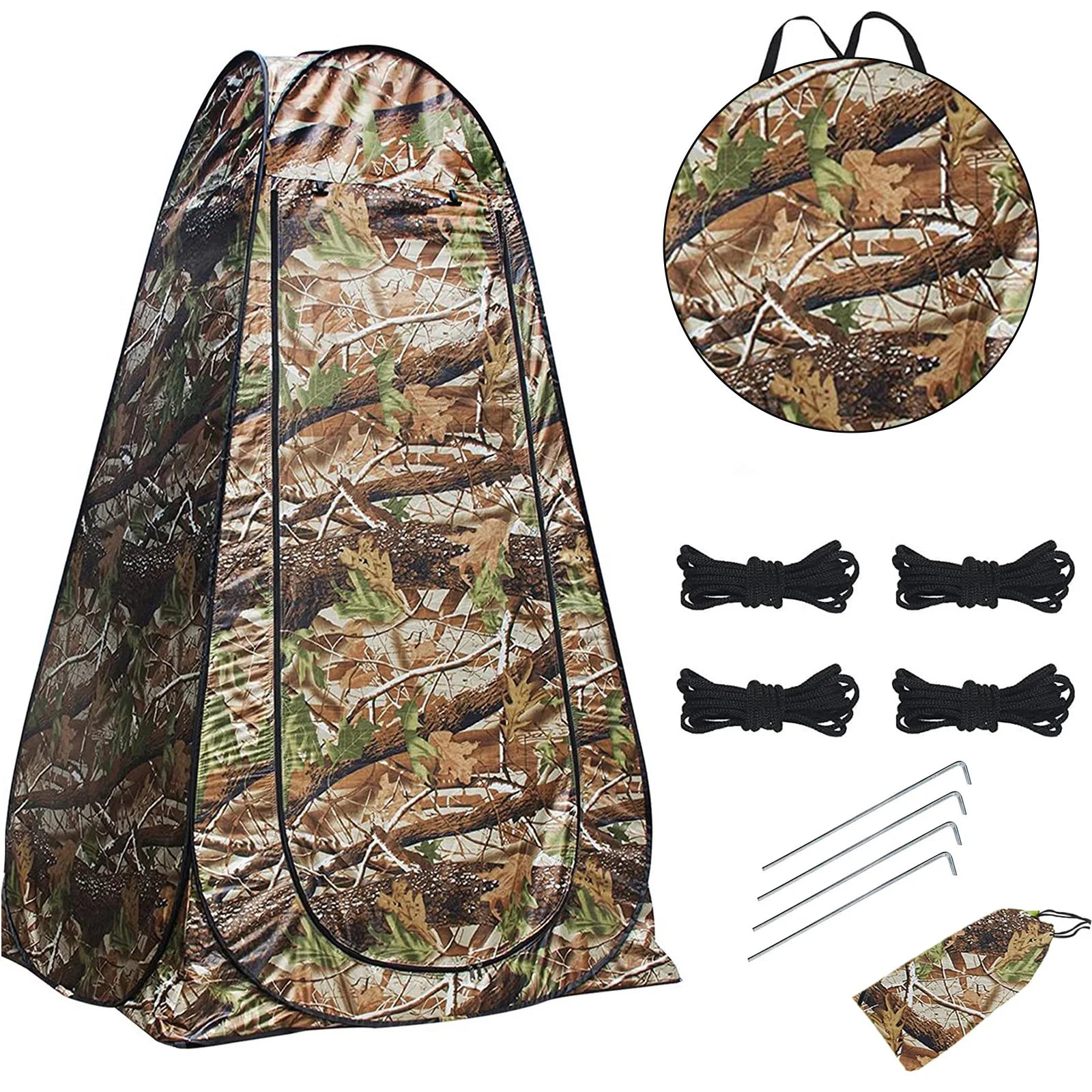 Pop-Up Privacy Tent Portable Outdoor Camping Shower Toilet Changing Room Hiking