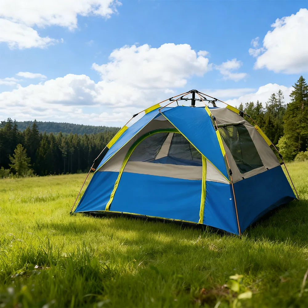 Full-Automatic Quick-Opening Tent Sunshine-proof & Waterproof Foldable Camping Tent Easy To Carry For Travel Fishing Beach BBQ