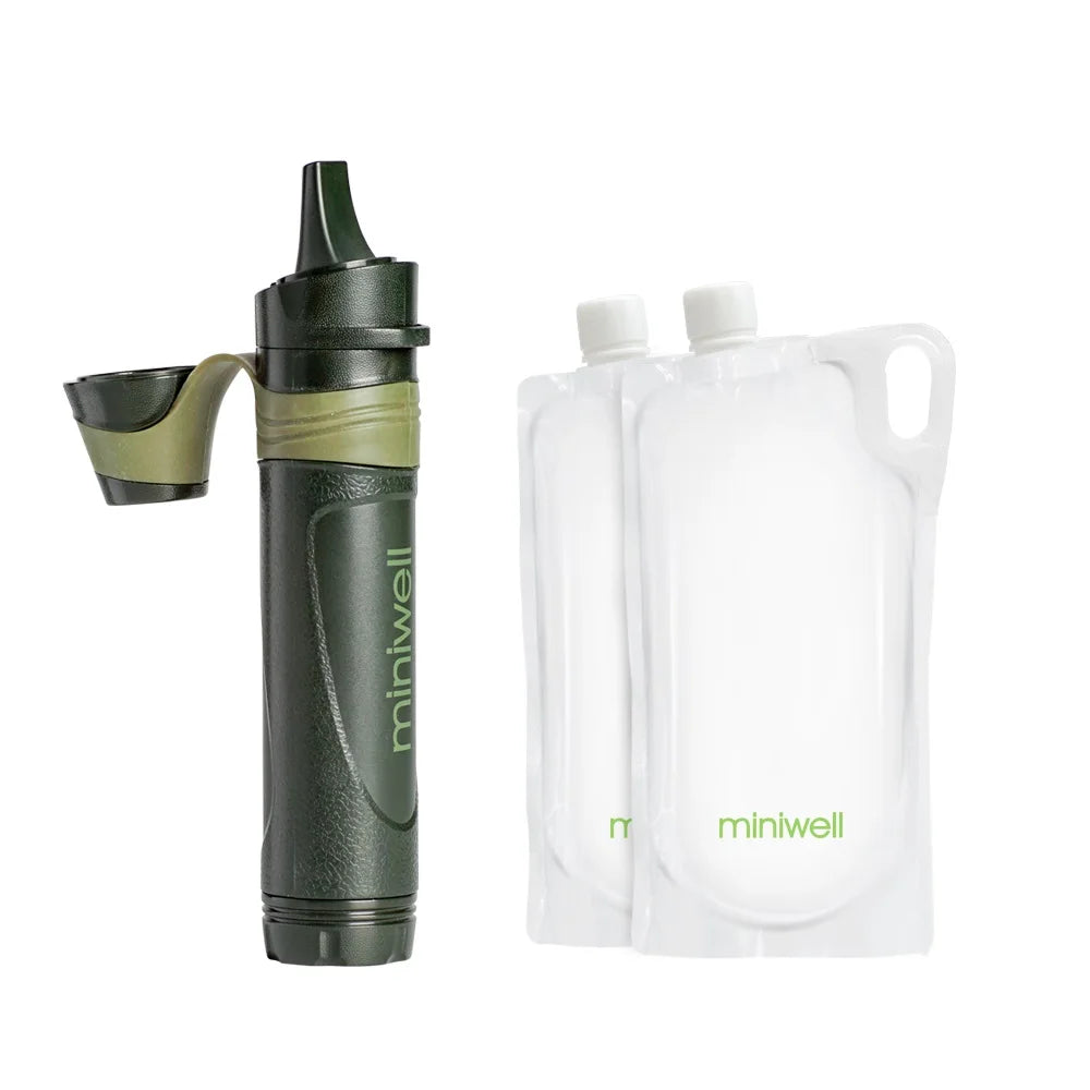 Miniwell L600 Outdoor Survival Camping Equipment Portable Straw Water Filter