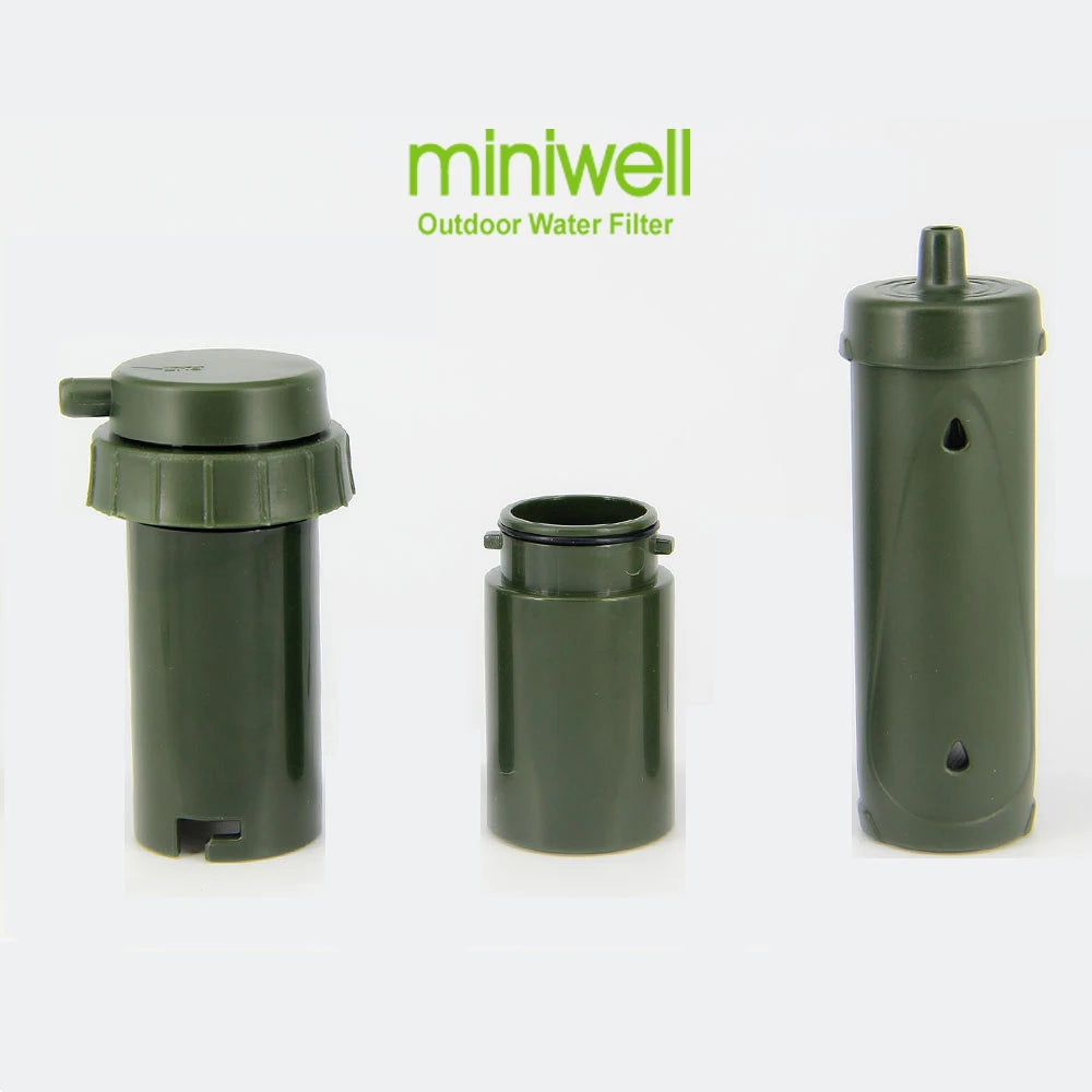 Portable Water Filter for Camping Hiking Fishing, Emergency, Survival, Disaster Preparedness, Filtration System