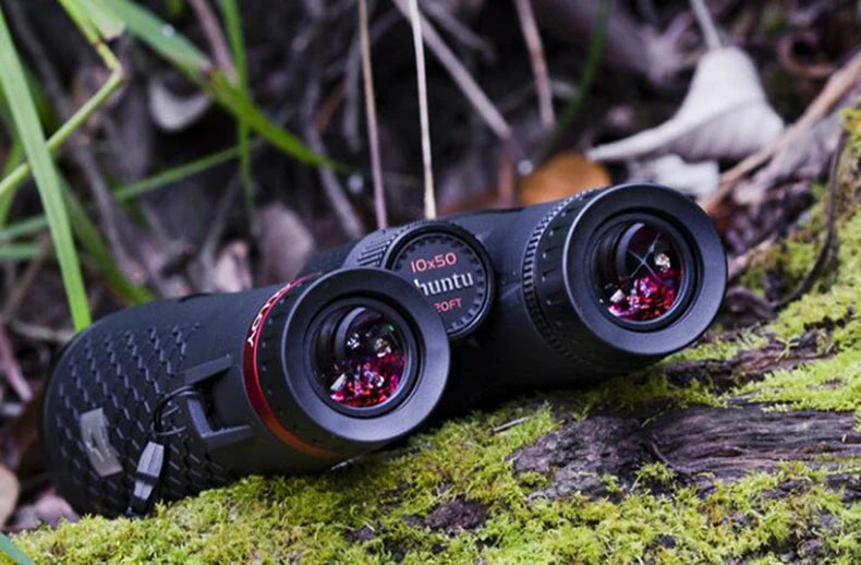 Shuntu Powerful 10x50/12X50 ED Lens Binoculars IPX7 Waterproof Bak4 Prism Long Range Outdoor Telescope for Camping Hunting Sport