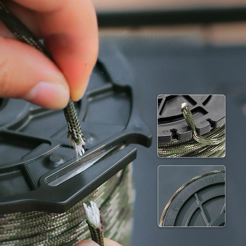 650 lb Paracord 100m 9 Core 4mm Military Tactical Parachute Spool Tent Rope Lanyard for Outdoor Survival Camping DIY Bracelet