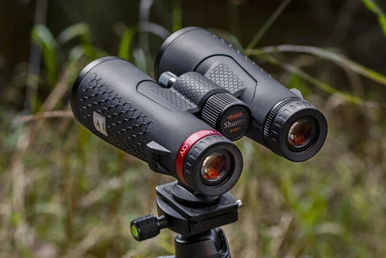 Shuntu Powerful 10x50/12X50 ED Lens Binoculars IPX7 Waterproof Bak4 Prism Long Range Outdoor Telescope for Camping Hunting Sport
