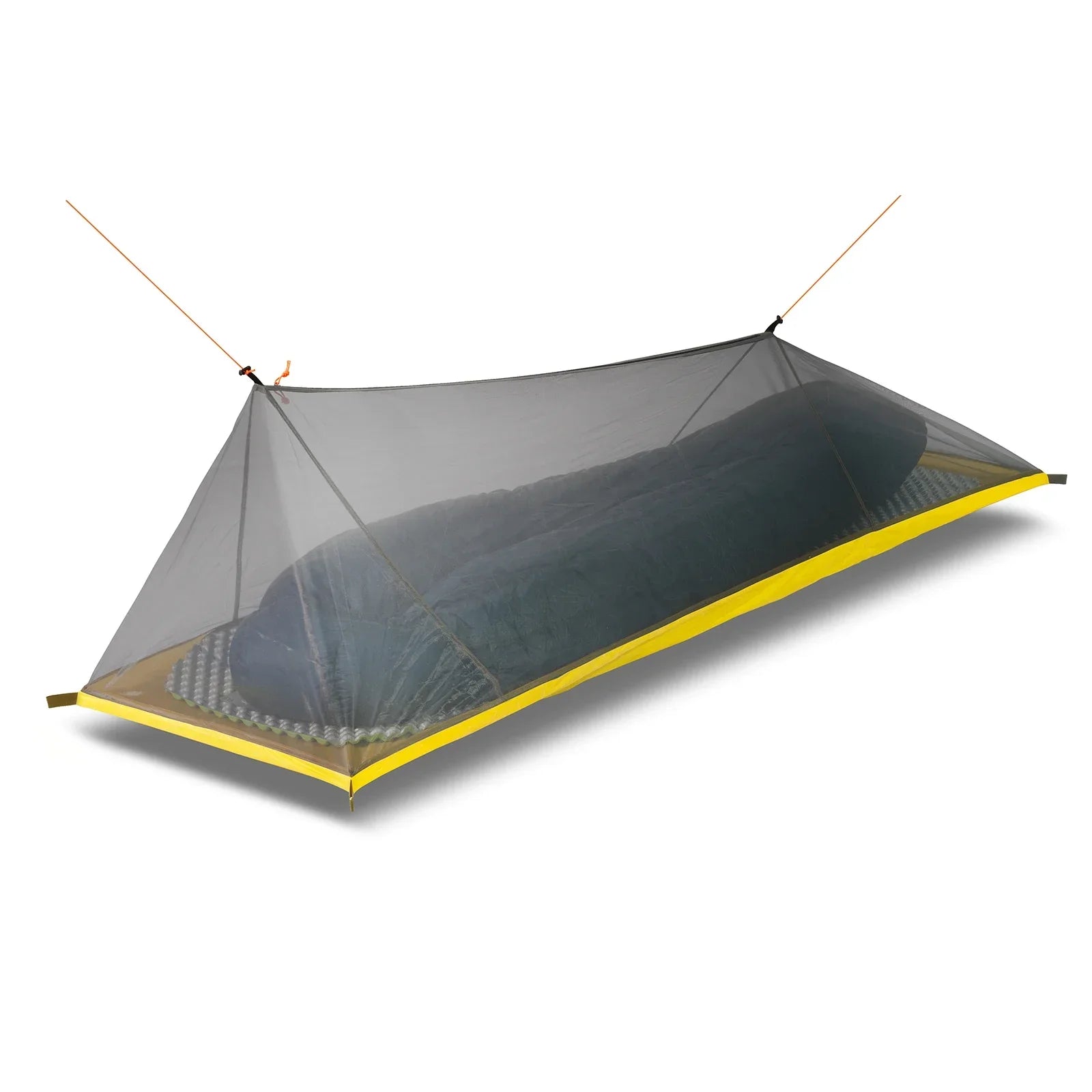 230g/260g Ultralight 1 Person Outdoor Camping Tent Summer Mesh Tent 40D 210T Nylon Body Inner Tent Vent Mosquito Net 3-4 Seasons