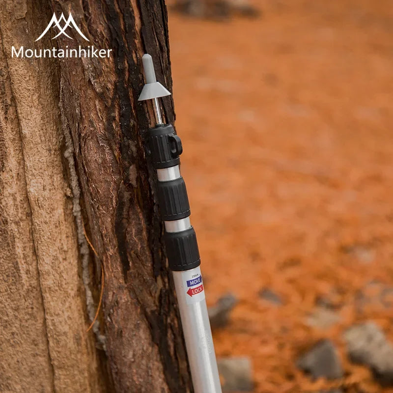 MOUNTAINHIKER Adjustable Tent Support Rod Beach Shelter Tarp Awning Pole Aluminum Alloy Tent Pole Accessories For Camping Tent