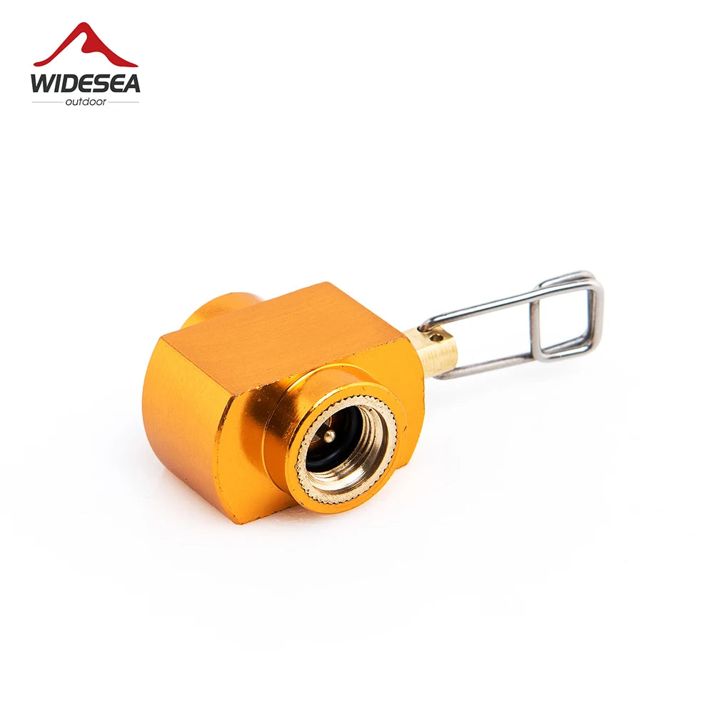 Widesea Camping Stove Propane Refill Adapter Gas Burner Gas Filling Butane Cylinder Tank LPG Saver Camping Equipment