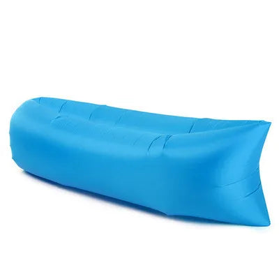 Portable Inflatable Lounger Air Sofa Water Proof and Anti-Air Leaking Design for Beach Traveling Camping Picnics Music Festival