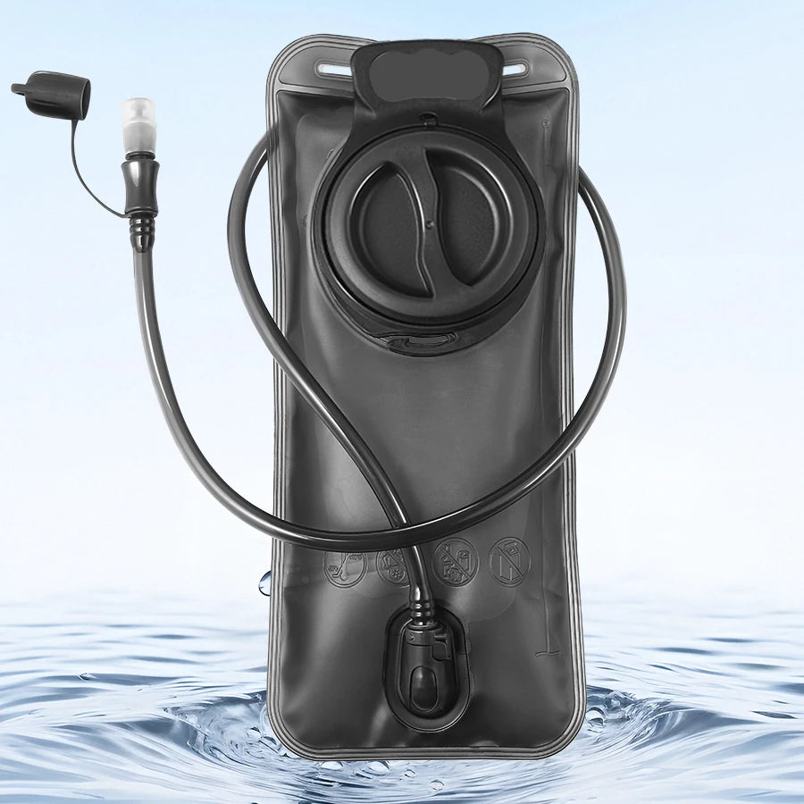 1.5L~3.0L water pipe, one click quick release outdoor water bag, foldable with multiple color options