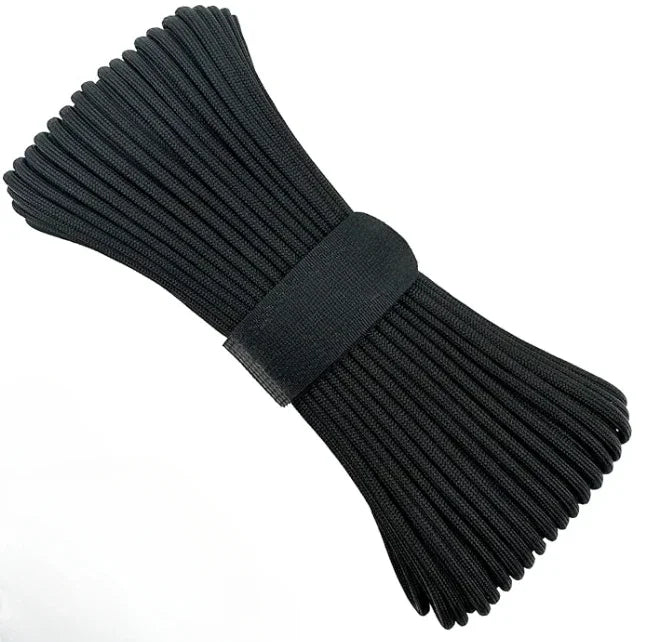 7 Strand 550 Paracord 5 15 30M 100FT Strong Heavy-Duty Camping Rope Tactical Parachute Cord Outdoor Gear Tent Rope 4mm Hiking