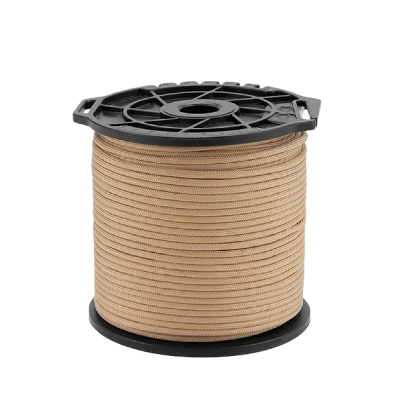 650 lb Paracord 100m 9 Core 4mm Military Tactical Parachute Spool Tent Rope Lanyard for Outdoor Survival Camping DIY Bracelet