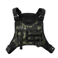 Outdoor Tactical Vest Multi-Functional Waterproof Wear-resistant Vest Backpack Men's Tactical Chest Bag for Hunting