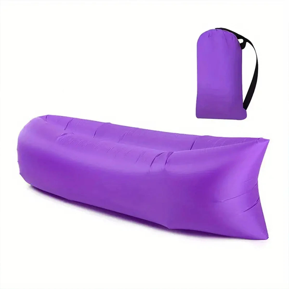 Portable Inflatable Lounger Air Sofa Water Proof and Anti-Air Leaking Design for Beach Traveling Camping Picnics Music Festival