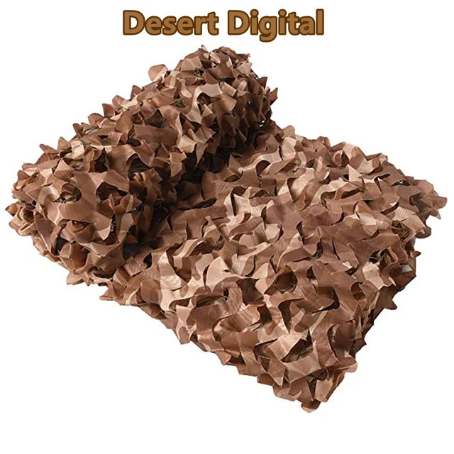 camouflage net pavilion camouflage net shade net garden decoration net green jungle white desert color 2x5m/3x4m/4x5m