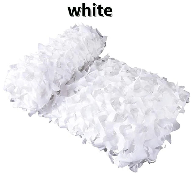 camouflage net pavilion camouflage net shade net garden decoration net green jungle white desert color 2x5m/3x4m/4x5m