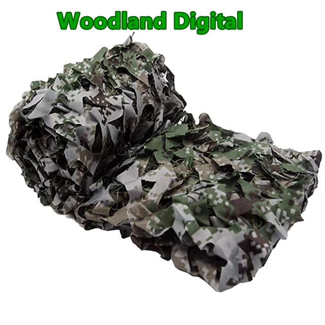 camouflage net pavilion camouflage net shade net garden decoration net green jungle white desert color 2x5m/3x4m/4x5m
