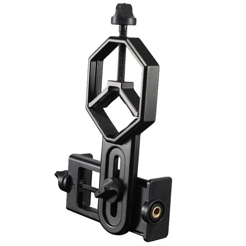 Universal Phone Adapter Mount Telescope Mount for Telescope Microscope Spotting Scope Clip in Bracket Phone Stand Holder