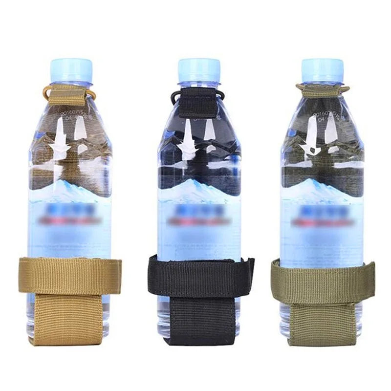 Molle Water Bottle Holder Belt Nylon Bag Outdoor Travel Riding Camping Hiking Hunting Accessories Canteen Kettle Carrier Pouch