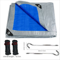 5x4m 4x3m 3x3m Large Waterproof Tarp Camping Tent Outdoor Shade Sail Ultralight Garden Canopy Awning Tourist Beach Sun Shelter