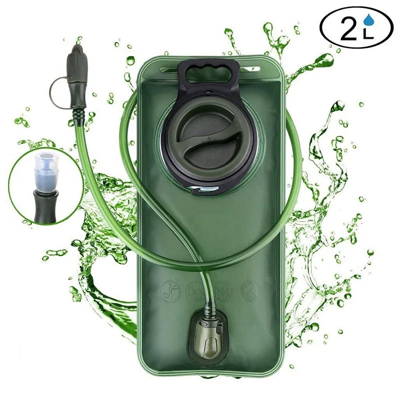 Hydration Bag 2 Liters Foldable Bottle One Click Quick Release Water Bag YYSD02