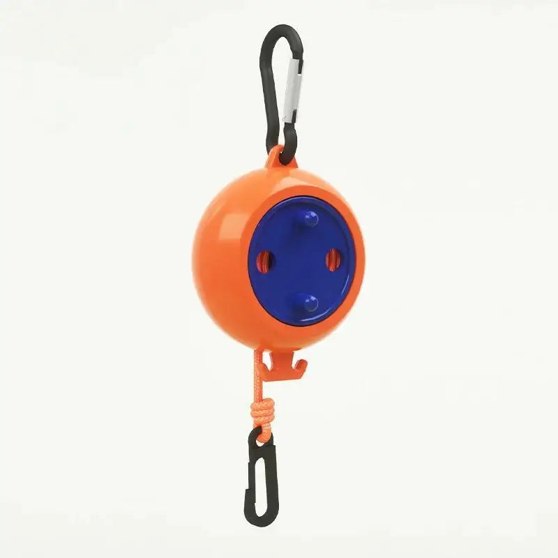 Retractable Clothesline Portable Travel Clothes Drying Rack Rope Outdoor Camping Portable Clothing Line for Laundry