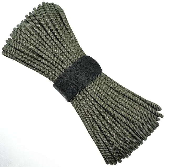 7 Strand 550 Paracord 5 15 30M 100FT Strong Heavy-Duty Camping Rope Tactical Parachute Cord Outdoor Gear Tent Rope 4mm Hiking