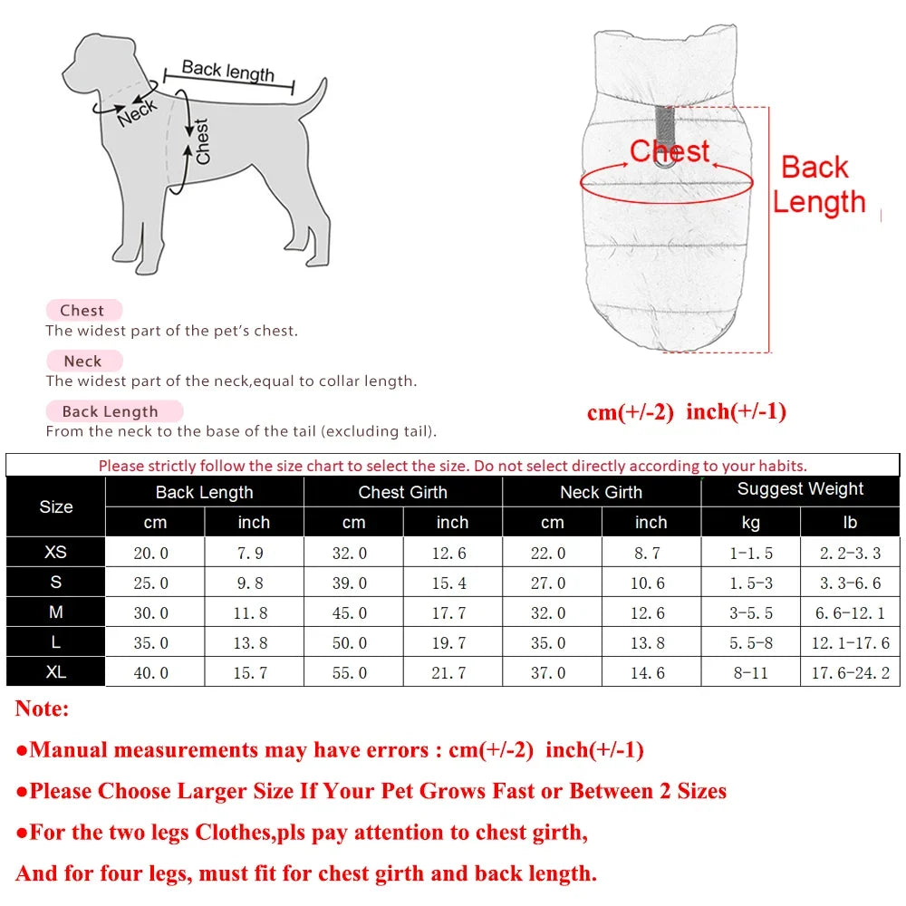 Camping Puppy Cozy Clothes Winproof Outdoor Hiking Coat For Small Dogs Cats Jacket With D-ring Soft Cat Coat Chihuahua Overalls
