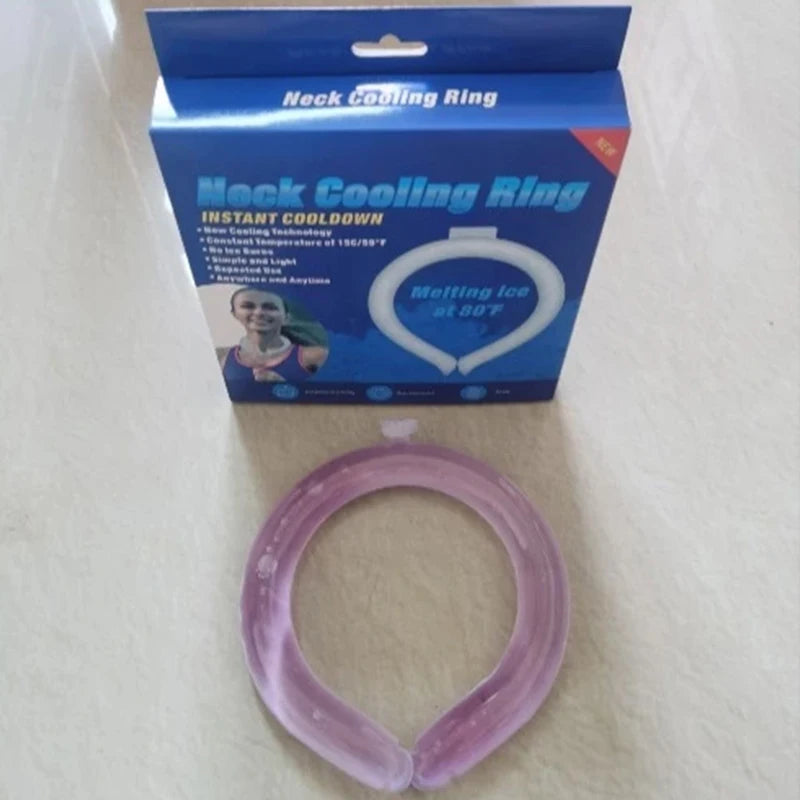 Outdoor Summer Neck Cooler Camping Climbing Cooling Neck Ring Outdoor Cooling Tool For Camping Hiking Cycling Running Fishing