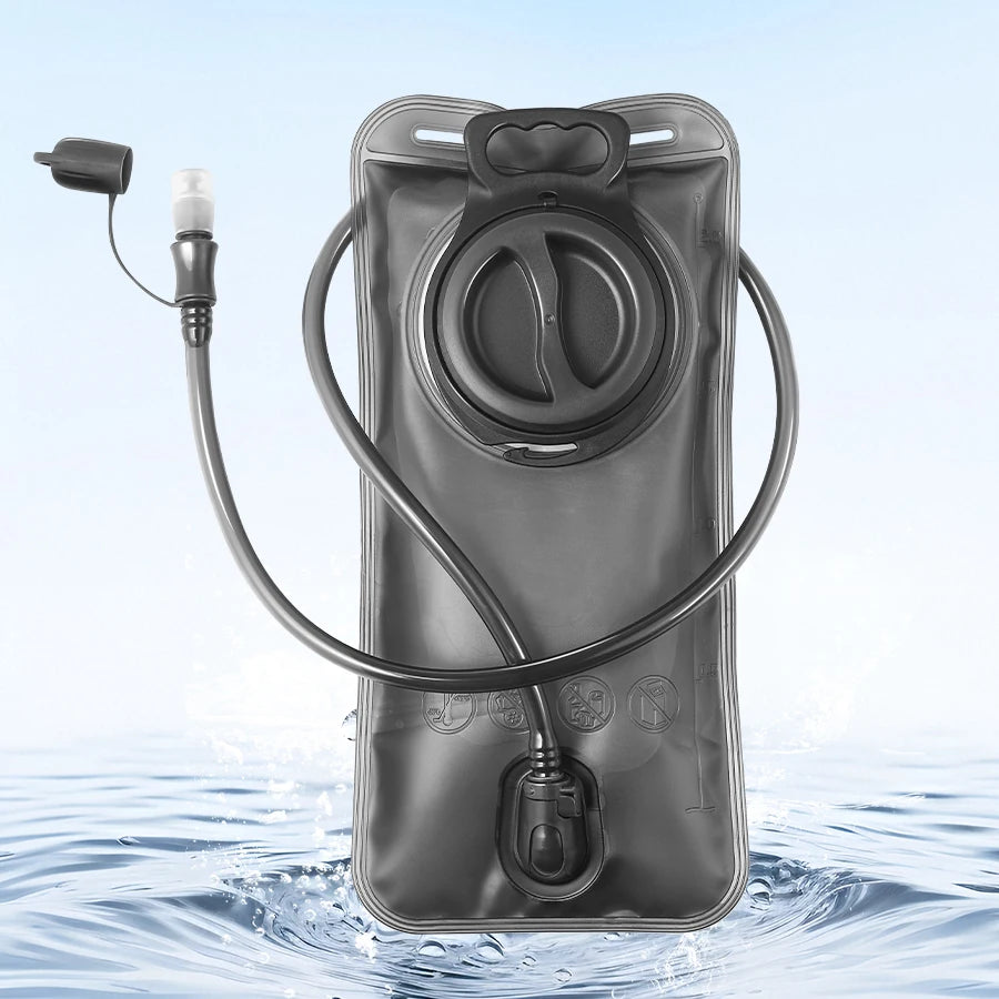 1.5L~3.0L water pipe, one click quick release outdoor water bag, foldable with multiple color options