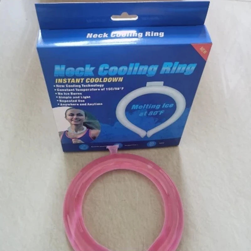 Outdoor Summer Neck Cooler Camping Climbing Cooling Neck Ring Outdoor Cooling Tool For Camping Hiking Cycling Running Fishing
