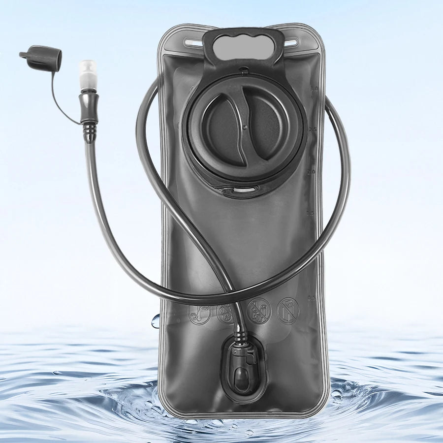 1.5L~3.0L water pipe, one click quick release outdoor water bag, foldable with multiple color options