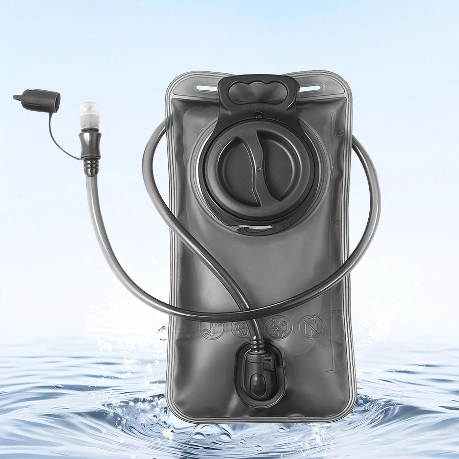 1.5L~3.0L water pipe, one click quick release outdoor water bag, foldable with multiple color options