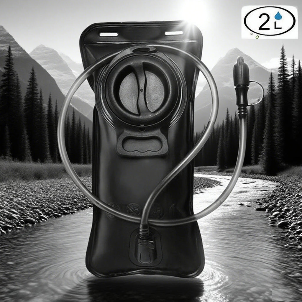 Hydration Bag 2 Liters Foldable Bottle One Click Quick Release Water Bag YYSD02