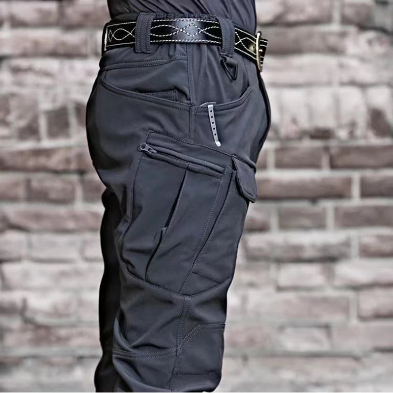Men's Military Spring Autumn Tactical Cargo Elastic Pants Combat Trekking Hiking Camping Climbing S-5XL Cycling Outdoor Trousers