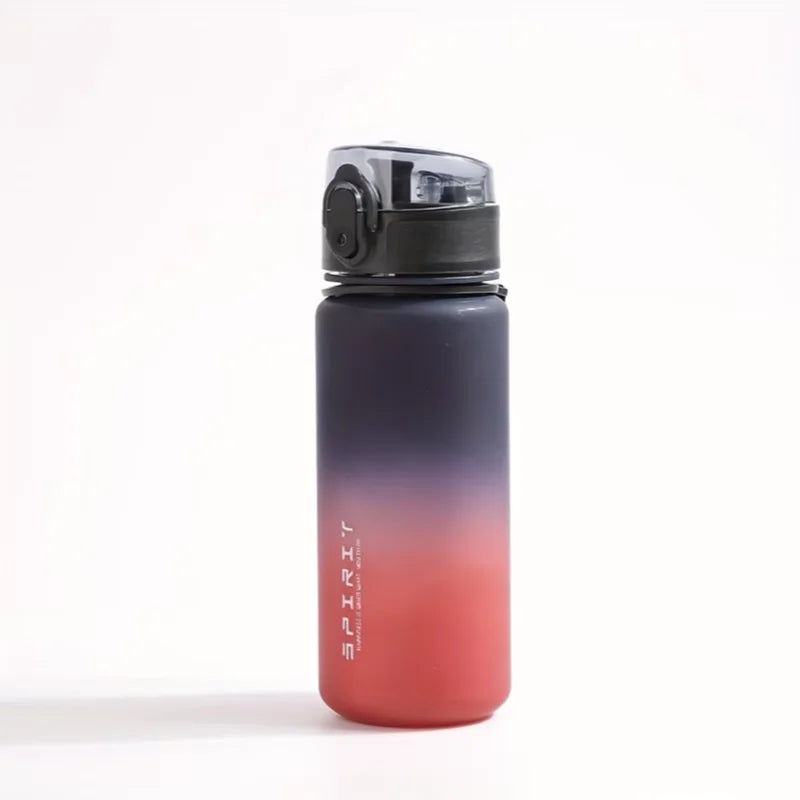 Sports Fitness Students' Water Bottle Men New Cup Women'S High Appearance Convenient Sports Fitness Gradient Color Water Bottle
