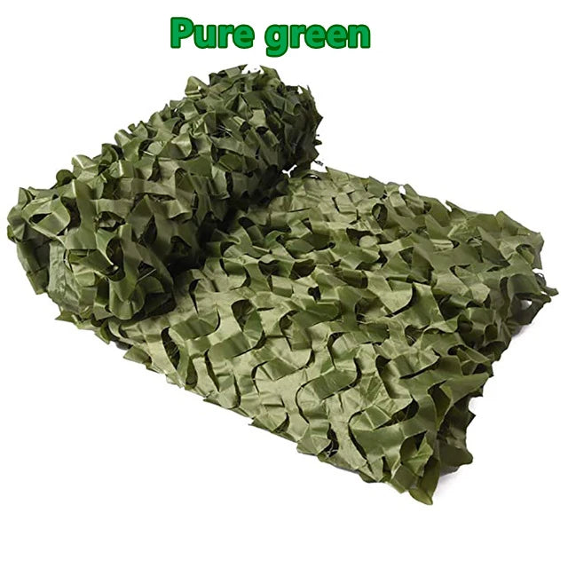 camouflage net pavilion camouflage net shade net garden decoration net green jungle white desert color 2x5m/3x4m/4x5m